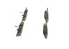 Set placute frana BOSCH 0 986 494 001