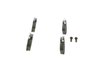 Set placute frana BOSCH 0 986 494 058