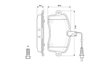 SET PLACUTE FRANA BOSCH 0 986 494 097 - Compatibil cu PEUGEOT