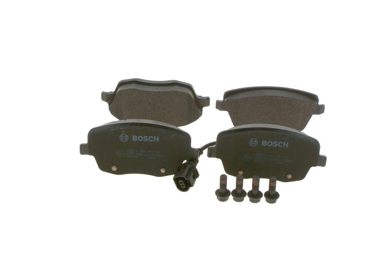 SET PLACUTE FRANA BOSCH 0 986 494 105 - Compatibil cu SEAT, SKODA, VW