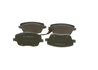SET PLACUTE FRANA BOSCH 0 986 494 105 - Compatibil cu SEAT, SKODA, VW