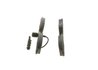 SET PLACUTE FRANA BOSCH 0 986 494 105 - Compatibil cu SEAT, SKODA, VW
