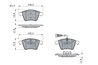 SET PLACUTE FRANA BOSCH 0 986 494 107 - Compatibil cu VW
