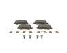 Set placute frana BOSCH 0 986 494 126