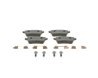 Set placute frana BOSCH 0 986 494 126