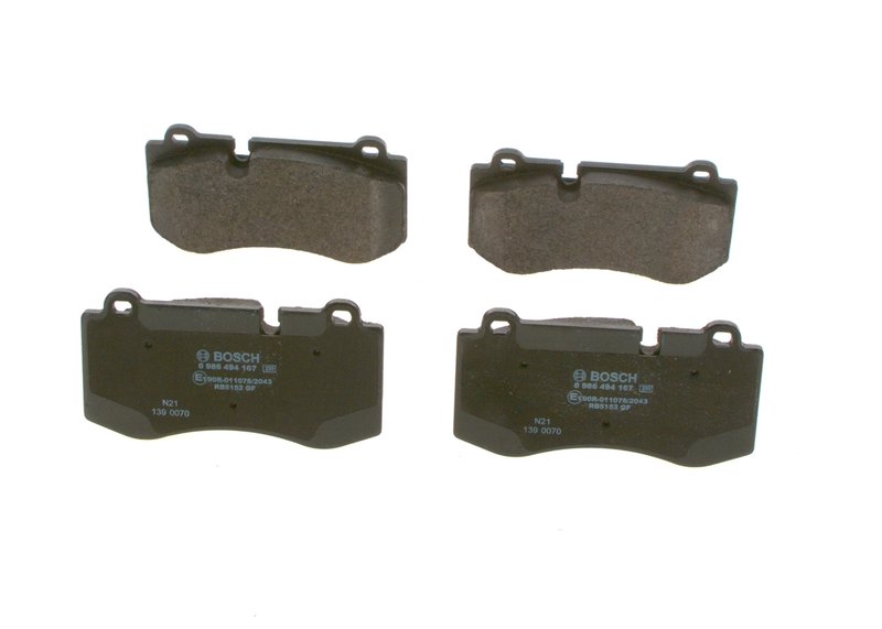 Set placute frana BOSCH 0 986 494 167