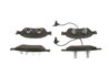 SET PLACUTE FRANA BOSCH 0 986 494 200 - Compatibil cu AUDI, VW