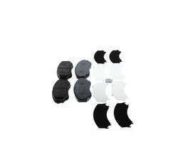 SET PLACUTE FRANA BOSCH 0 986 494 204 - Compatibil cu MAZDA