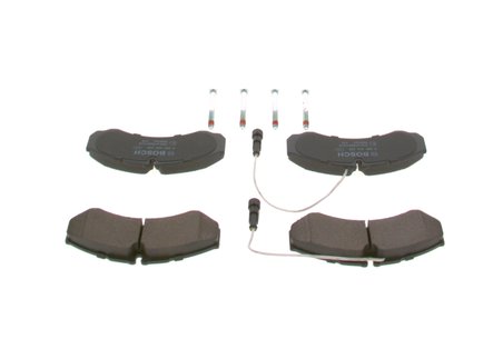 SET PLACUTE FRANA BOSCH 0 986 494 239 - Compatibil cu IVECO, NISSAN, RENAULT TRUCKS