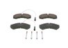 SET PLACUTE FRANA BOSCH 0 986 494 239 - Compatibil cu IVECO, NISSAN, RENAULT TRUCKS