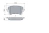 Set placute frana BOSCH 0 986 494 254
