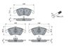 SET PLACUTE FRANA BOSCH 0 986 494 263 - Compatibil cu MERCEDES-BENZ