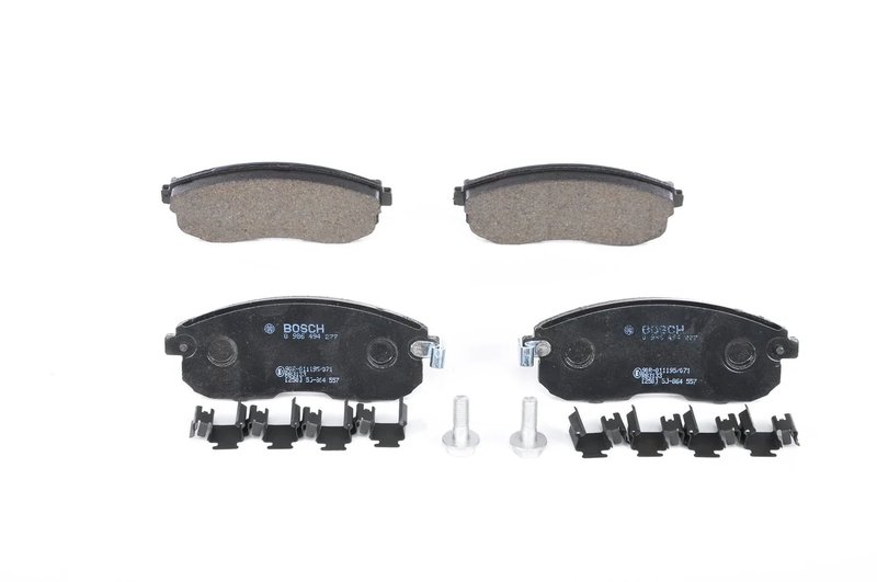 SET PLACUTE FRANA BOSCH 0 986 494 277 - Compatibil cu NISSAN, NISSAN (DFAC), SUZUKI