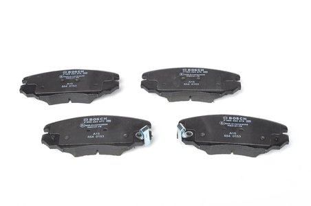 SET PLACUTE FRANA BOSCH 0 986 494 279 - Compatibil cu CHEVROLET, OPEL, SAAB, VAUXHALL