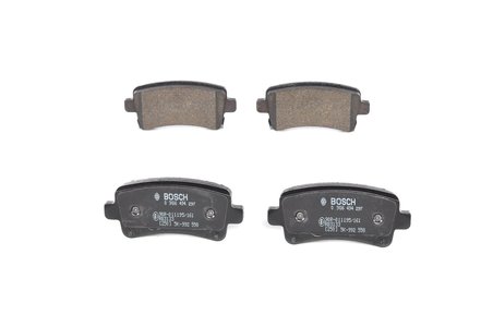 SET PLACUTE FRANA BOSCH 0 986 494 297 - Compatibil cu CHEVROLET, OPEL, SAAB, VAUXHALL
