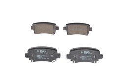 SET PLACUTE FRANA BOSCH 0 986 494 297 - Compatibil cu CHEVROLET, OPEL, SAAB, VAUXHALL