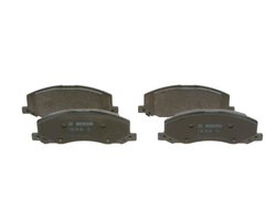 SET PLACUTE FRANA BOSCH 0 986 494 298 - Compatibil cu OPEL, SAAB, VAUXHALL