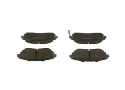 Set placute frana BOSCH 0 986 494 315