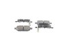 Set placute frana BOSCH 0 986 494 328