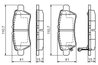 SET PLACUTE FRANA BOSCH 0 986 494 369 - Compatibil cu NISSAN