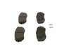 Set placute frana BOSCH 0 986 494 375