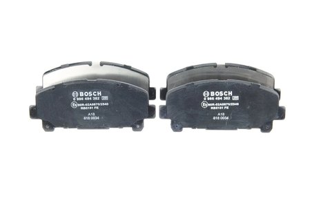 SET PLACUTE FRANA BOSCH 0 986 494 382 - Compatibil cu HONDA