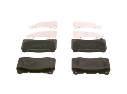 SET PLACUTE FRANA BOSCH 0 986 494 395 - Compatibil cu CADILLAC, CHEVROLET, HONDA, MITSUBISHI, OPEL, SAAB, SUBARU, VAUXHALL, VOLV