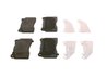 Set placute frana BOSCH 0 986 494 395
