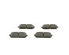 Set placute frana BOSCH 0 986 494 400