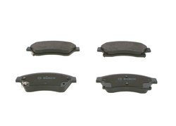 SET PLACUTE FRANA BOSCH 0 986 494 433 - Compatibil cu CHEVROLET, OPEL, VAUXHALL