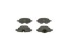 Set placute frana BOSCH 0 986 494 432