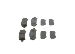 SET PLACUTE FRANA BOSCH 0 986 494 445 - Compatibil cu SUBARU