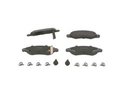 SET PLACUTE FRANA BOSCH 0 986 494 458 - Compatibil cu OPEL, SUBARU, SUZUKI, VAUXHALL