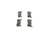 Set placute frana BOSCH 0 986 494 482
