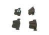 SET PLACUTE FRANA BOSCH 0 986 494 487 - Compatibil cu BMW