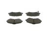 Set placute frana BOSCH 0 986 494 493