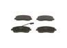 SET PLACUTE FRANA BOSCH 0 986 494 498 - Compatibil cu NISSAN, OPEL, RENAULT, VAUXHALL