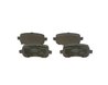 SET PLACUTE FRANA BOSCH 0 986 494 496 - Compatibil cu CHRYSLER, DODGE, FIAT
