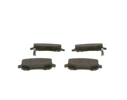 SET PLACUTE FRANA BOSCH 0 986 494 496 - Compatibil cu CHRYSLER, DODGE, FIAT