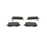 SET PLACUTE FRANA BOSCH 0 986 494 496 - Compatibil cu CHRYSLER, DODGE, FIAT
