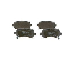 SET PLACUTE FRANA BOSCH 0 986 494 496 - Compatibil cu CHRYSLER, DODGE, FIAT