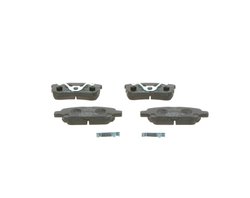 SET PLACUTE FRANA BOSCH 0 986 494 502 - Compatibil cu CHRYSLER, DODGE, JEEP, MITSUBISHI, PROTON