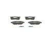 SET PLACUTE FRANA BOSCH 0 986 494 502 - Compatibil cu CHRYSLER, DODGE, JEEP, MITSUBISHI, PROTON