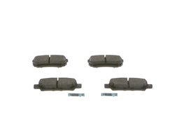 SET PLACUTE FRANA BOSCH 0 986 494 502 - Compatibil cu CHRYSLER, DODGE, JEEP, MITSUBISHI, PROTON