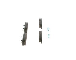 SET PLACUTE FRANA BOSCH 0 986 494 502 - Compatibil cu CHRYSLER, DODGE, JEEP, MITSUBISHI, PROTON