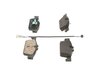 SET PLACUTE FRANA BOSCH 0 986 494 527 - Compatibil cu PEUGEOT