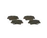 Set placute frana BOSCH 0 986 494 557