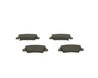 Set placute frana BOSCH 0 986 494 557