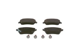 SET PLACUTE FRANA BOSCH 0 986 494 573 - Compatibil cu NISSAN