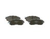 SET PLACUTE FRANA BOSCH 0 986 494 572 - Compatibil cu INFINITI, NISSAN, NISSAN (DFAC)
